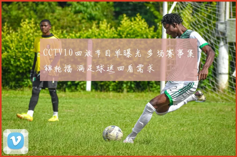 CCTV10回放节目单曝光 多场赛事集锦轮播 满足球迷回看需求